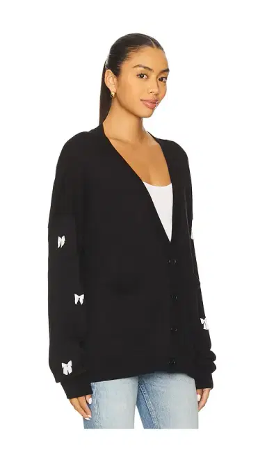 Lauren Moshi Puff Bow Cardigan | Thumbnail 2 Lauren Moshi Puff Bow Cardigan | Thumbnail 2