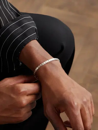 David Yurman Spiritual Bead Sterling Silver Bracelet - Men | Thumbnail 2 David Yurman Spiritual Bead Sterling Silver Bracelet - Men | Thumbnail 2