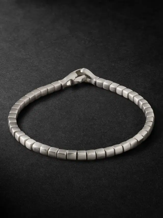 David Yurman Spiritual Bead Sterling Silver Bracelet - Men