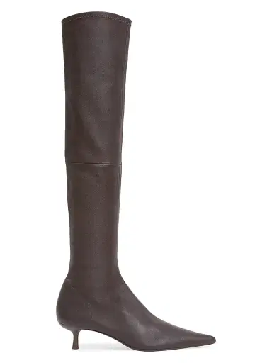 Simkhai Women's Joni 45MM Stretch-Leather Knee-High Boots - Hickory - Size 7 | Thumbnail 1 Simkhai Women's Joni 45MM Stretch-Leather Knee-High Boots - Hickory - Size 7 | Thumbnail 1