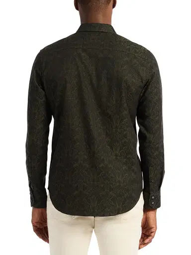 Robert Graham Men's Highland Stretch Cotton Long-Sleeve Shirt | Thumbnail 4 Robert Graham Men's Highland Stretch Cotton Long-Sleeve Shirt | Thumbnail 4