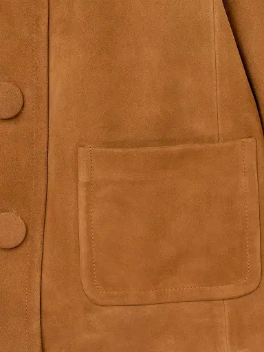 Marc Jacobs Women's Suede Doll Jacket - Copper | Thumbnail 6