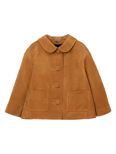 Marc Jacobs Women's Suede Doll Jacket - Copper | Thumbnail 1
