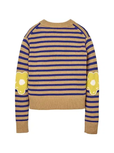Marc Jacobs Women's Joy Striped Wool-Cashmere Sweater | Thumbnail 3 Marc Jacobs Women's Joy Striped Wool-Cashmere Sweater | Thumbnail 3