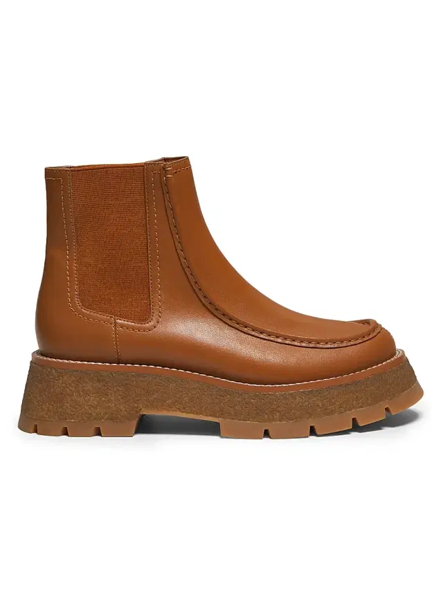3.1 Phillip Lim Women's Kate Leather Chelsea Boots - Tan