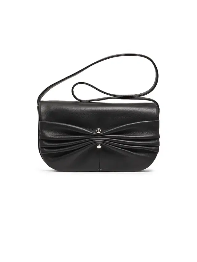 Reformation Women's Maria Leather Shoulder Bag - Black Leather
