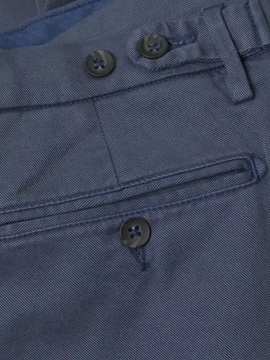 Sartorio Napoli Men's Stretch Flat-Front Trousers - Cornflower Blue - Size 36 | Thumbnail 6 Sartorio Napoli Men's Stretch Flat-Front Trousers - Cornflower Blue - Size 36 | Thumbnail 6