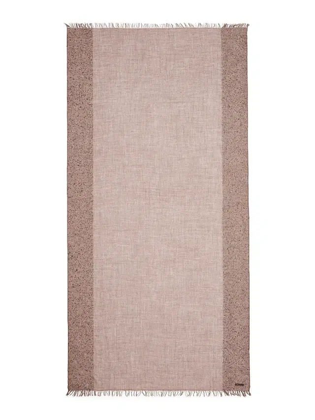 Women's New Dalila Sequined Virgin Wool Blend Scarf - Taupe
