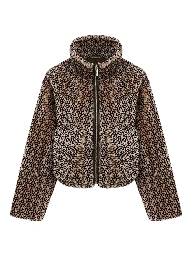 Gorski Women's Select Shearling Lamb Insignia Zip Jacket - Beige Black Insignia