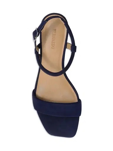 Bernardo Women's Josei Low Heel Sandals - Dark Navy - Size 10 | Thumbnail 3 Bernardo Women's Josei Low Heel Sandals - Dark Navy - Size 10 | Thumbnail 3