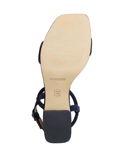 Bernardo Women's Josei Low Heel Sandals - Dark Navy - Size 10 | Thumbnail 4 Bernardo Women's Josei Low Heel Sandals - Dark Navy - Size 10 | Thumbnail 4