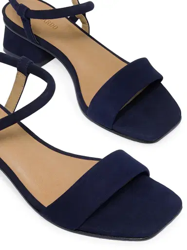Bernardo Women's Josei Low Heel Sandals - Dark Navy - Size 10 | Thumbnail 5 Bernardo Women's Josei Low Heel Sandals - Dark Navy - Size 10 | Thumbnail 5