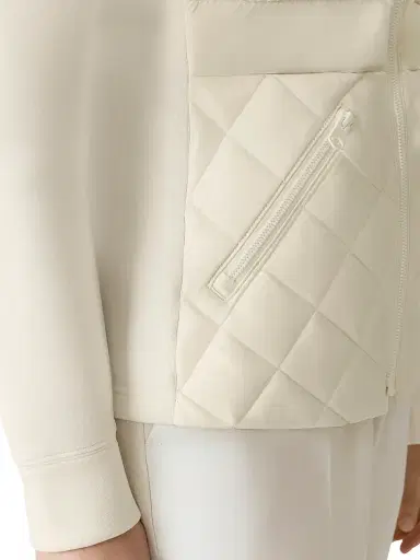 Mackage Women's Agatha Quilted Jacket - Cream - Size XL | Thumbnail 6