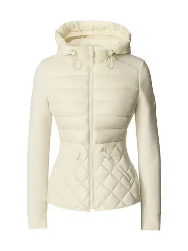 Mackage Women's Agatha Quilted Jacket - Cream - Size XL | Thumbnail 1