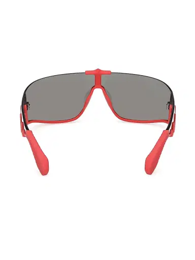 Christian Louboutin Men's Loubishark Shield Sunglasses - Red Grey | Thumbnail 5 Christian Louboutin Men's Loubishark Shield Sunglasses - Red Grey | Thumbnail 5