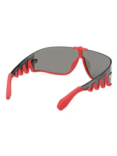 Christian Louboutin Men's Loubishark Shield Sunglasses - Red Grey | Thumbnail 6 Christian Louboutin Men's Loubishark Shield Sunglasses - Red Grey | Thumbnail 6