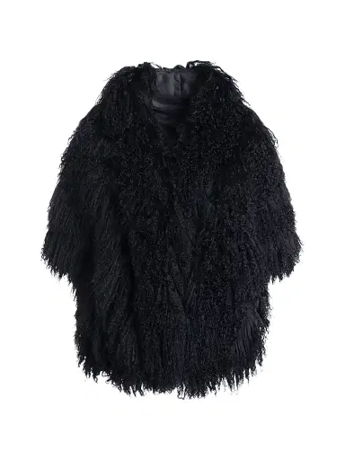 Gorski Women's Lamb Stole with Grosgrain Ribbon | Thumbnail 1