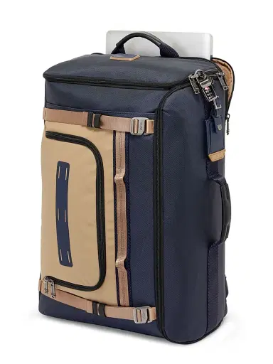TUMI Men's Alpha Bravo Endurance Backpack - Midnight Navy Khaki | Thumbnail 3