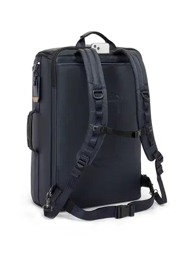 TUMI Men's Alpha Bravo Endurance Backpack - Midnight Navy Khaki | Thumbnail 4