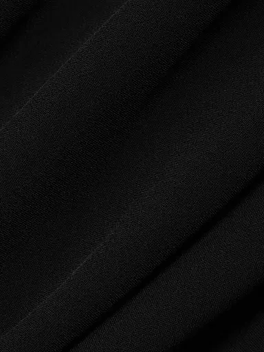 Amsale Women's Draped One-Shoulder Sheath Gown - Black - Size 14 | Thumbnail 7