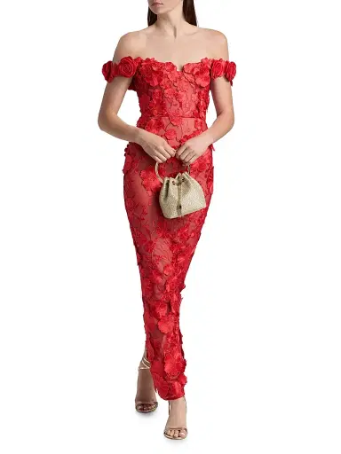 Bronx and Banco Women's Jasmine Off-the-Shoulder Gown | Thumbnail 2 Bronx and Banco Women's Jasmine Off-the-Shoulder Gown | Thumbnail 2