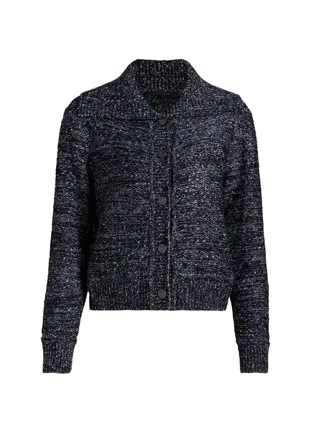 Kobi Halperin Women's Armand Speckled Cardigan - Navy