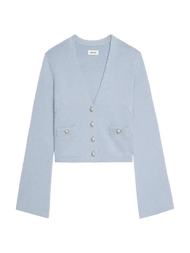 Women's Nolly Wool & Cashmere Cardigan - Light Blue