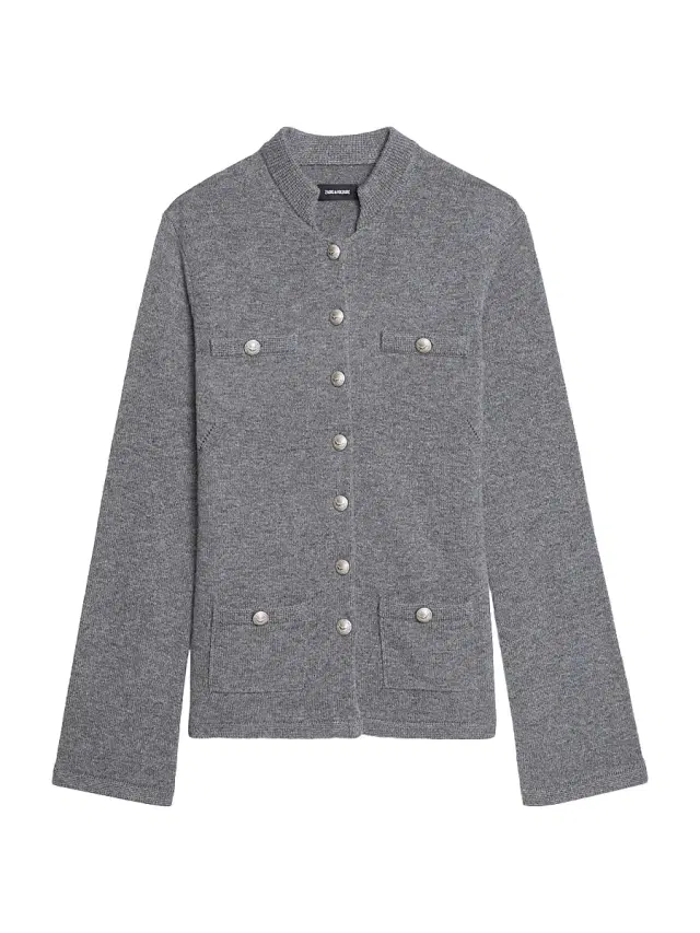 Zadig & Voltaire Women's Lucy Wool & Cashmere Sweater - Anthracite