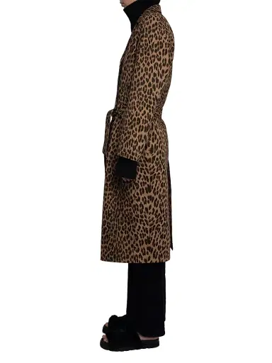 Zadig & Voltaire Women's Mentle Leopard-Print Canvas Coat | Thumbnail 3 Zadig & Voltaire Women's Mentle Leopard-Print Canvas Coat | Thumbnail 3