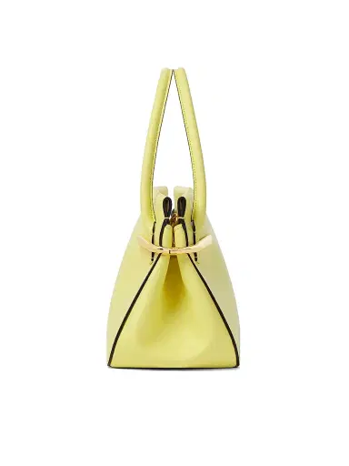 Givenchy Women's Pinch Top Handle Bag in Leather - Acid Yellow | Thumbnail 4 Givenchy Women's Pinch Top Handle Bag in Leather - Acid Yellow | Thumbnail 4