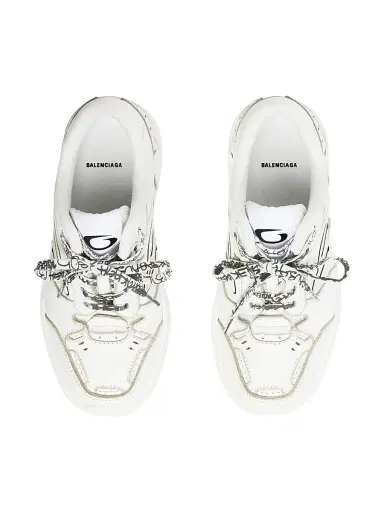 Balenciaga Women's Hamptons Clean Sneakers | Thumbnail 4 Balenciaga Women's Hamptons Clean Sneakers | Thumbnail 4