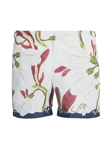 Orlebar Brown Men's Setter Orchis Floral Swim Shorts | Thumbnail 1 Orlebar Brown Men's Setter Orchis Floral Swim Shorts | Thumbnail 1