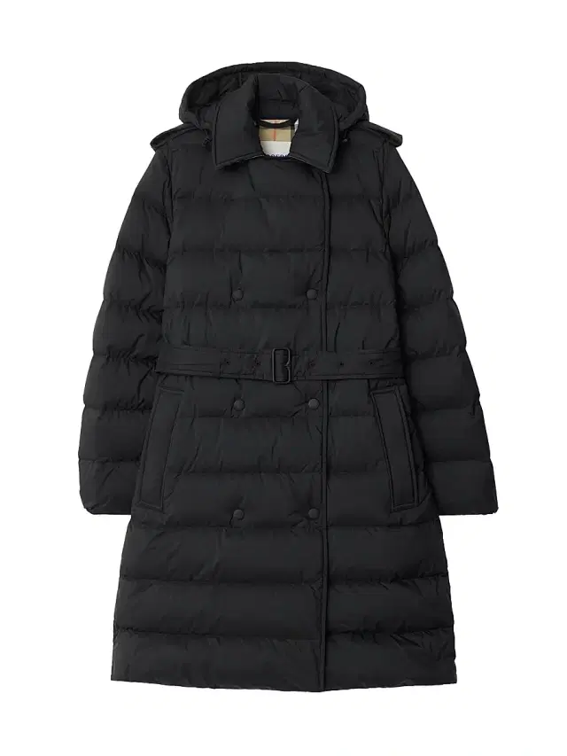 Women's Kent Regular Fit Hooded Down Jacket - Black
