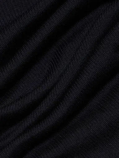 Akris Women's Rib-Knit Cashmere-Silk Turtleneck - Dark Navy - Size 10 | Thumbnail 7 Akris Women's Rib-Knit Cashmere-Silk Turtleneck - Dark Navy - Size 10 | Thumbnail 7