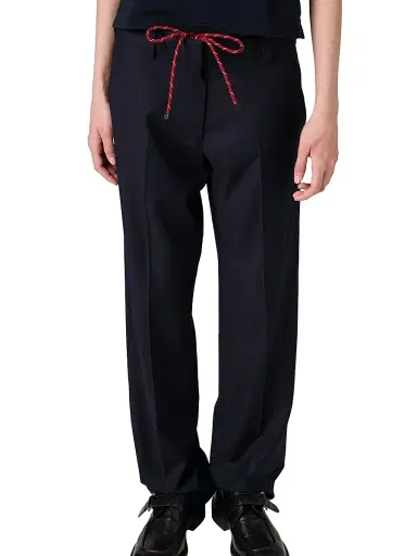Miu Miu Women's Batavia Pants - Blue - Size 10 | Thumbnail 4 Miu Miu Women's Batavia Pants - Blue - Size 10 | Thumbnail 4