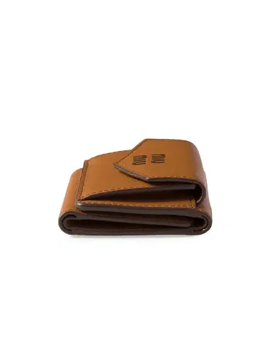 Miu Miu Women's Small Leather Wallet - Brown | Thumbnail 4