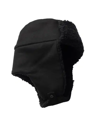 Prada Men's Cloth Trapper Hat - Black - Size Large | Thumbnail 2 Prada Men's Cloth Trapper Hat - Black - Size Large | Thumbnail 2