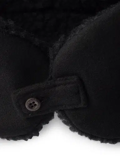 Prada Men's Cloth Trapper Hat - Black - Size Large | Thumbnail 4 Prada Men's Cloth Trapper Hat - Black - Size Large | Thumbnail 4