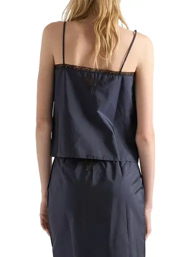 Prada Women's Lightweight Re Nylon Top - Blue | Thumbnail 3 Prada Women's Lightweight Re Nylon Top - Blue | Thumbnail 3