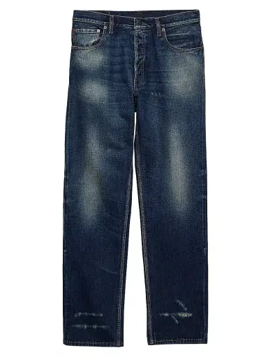 Prada Men's Regular Washed Denim Jeans - Blue | Thumbnail 1