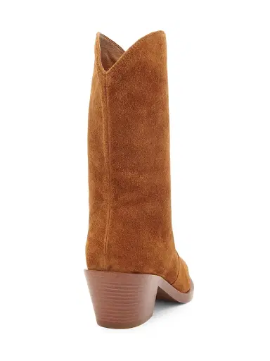 Gianvito Rossi Women's Denver Suede Ankle Boots - Texas - Size 10.5 | Thumbnail 3