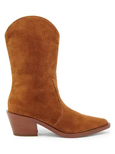 Gianvito Rossi Women's Denver Suede Ankle Boots - Texas - Size 10.5 | Thumbnail 1