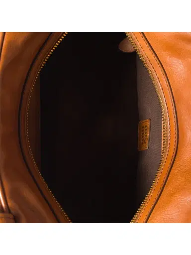 Miu Miu Women's Leather Top-Handle Bag - Brown | Thumbnail 4 Miu Miu Women's Leather Top-Handle Bag - Brown | Thumbnail 4