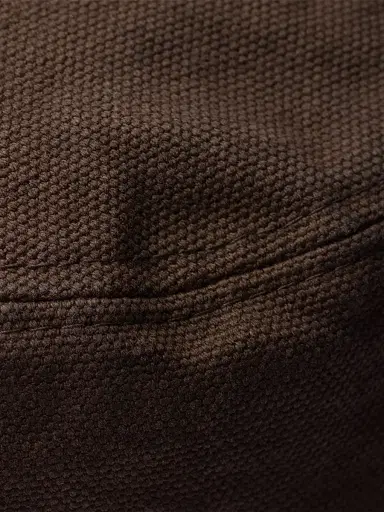 Prada Women's Cotton Bucket Hat - Brown | Thumbnail 3