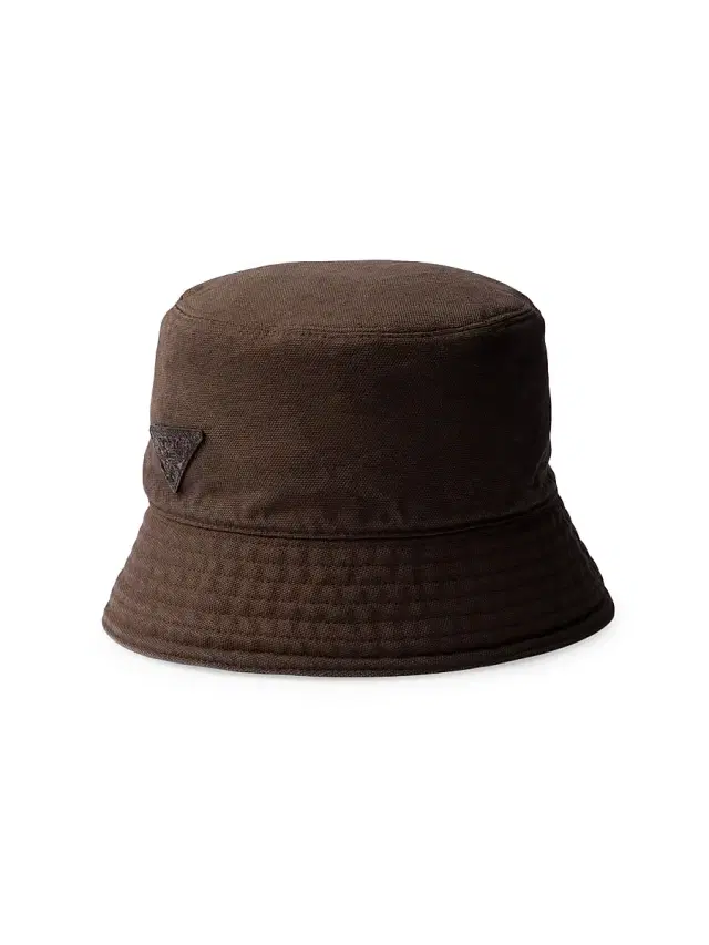 Women's Cotton Bucket Hat - Brown