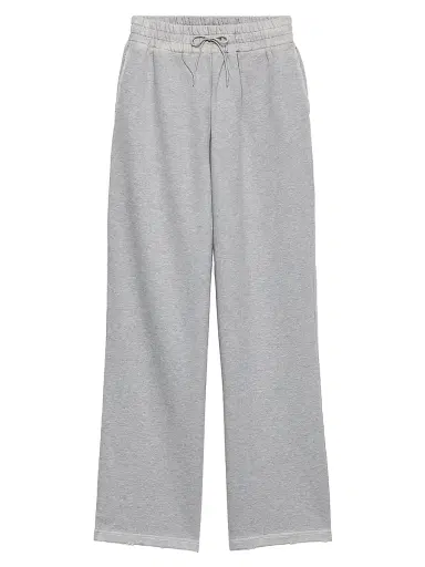 Prada Women's Cotton Fleece Joggers - Grey | Thumbnail 1