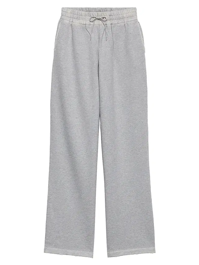 Women's Cotton Fleece Joggers - Grey