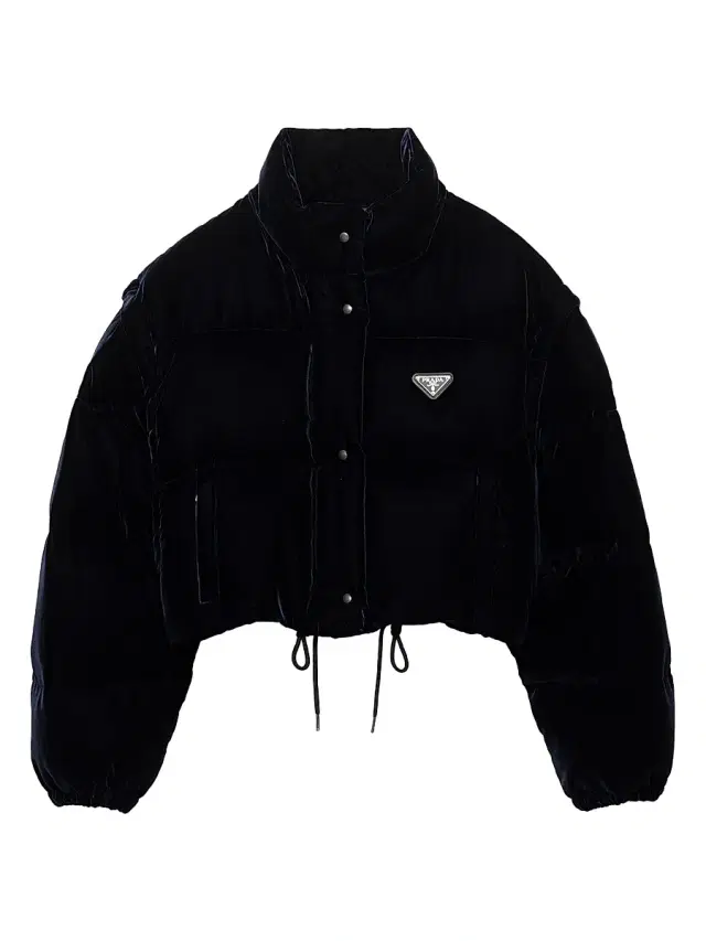 Women's Velvet Down Jacket - Blue
