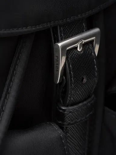Prada Men's Re-Nylon Backpack - Black | Thumbnail 6
