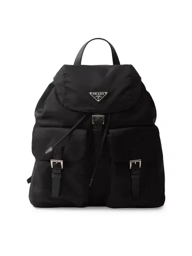 Prada Men's Re-Nylon Backpack - Black | Thumbnail 1